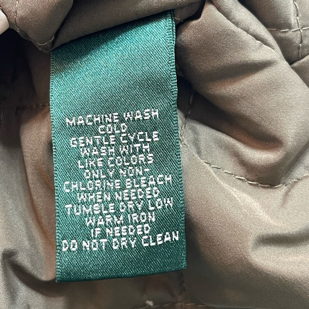 Lauren Ralph Lauren Active Olive Green Field Jacket - Size Women’s Small - Picture 9 of 16